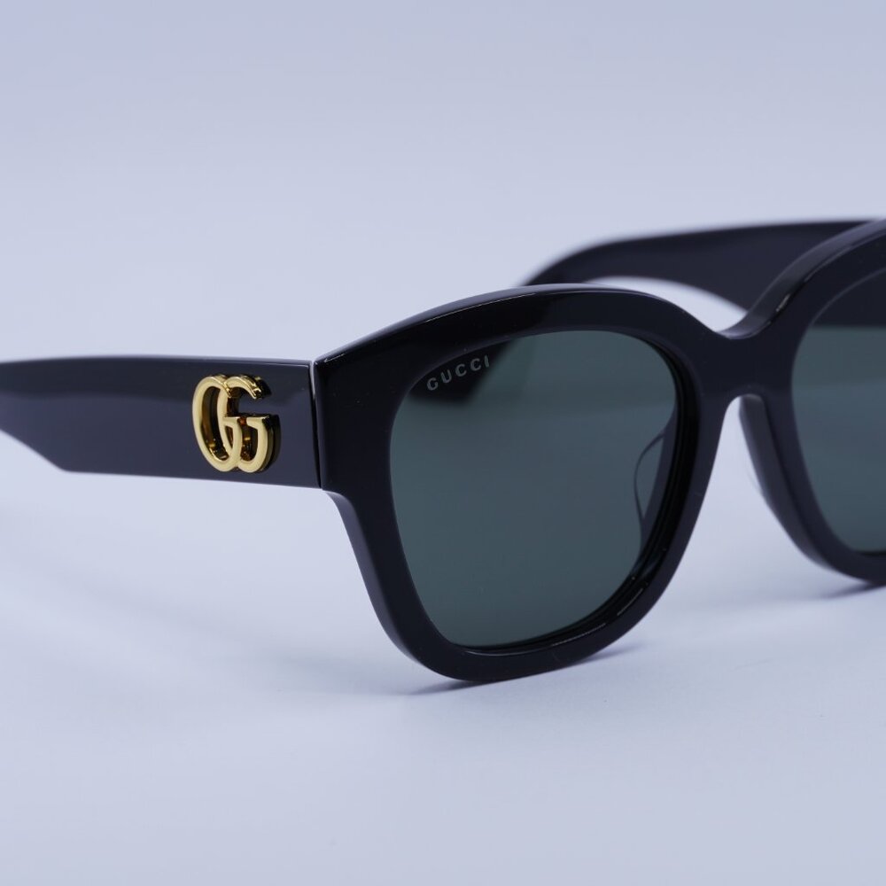 🕶️ New Gucci GG1550SK 001 Sunglasses - Black Frame, Grey Lenses - Picture 2 of 9